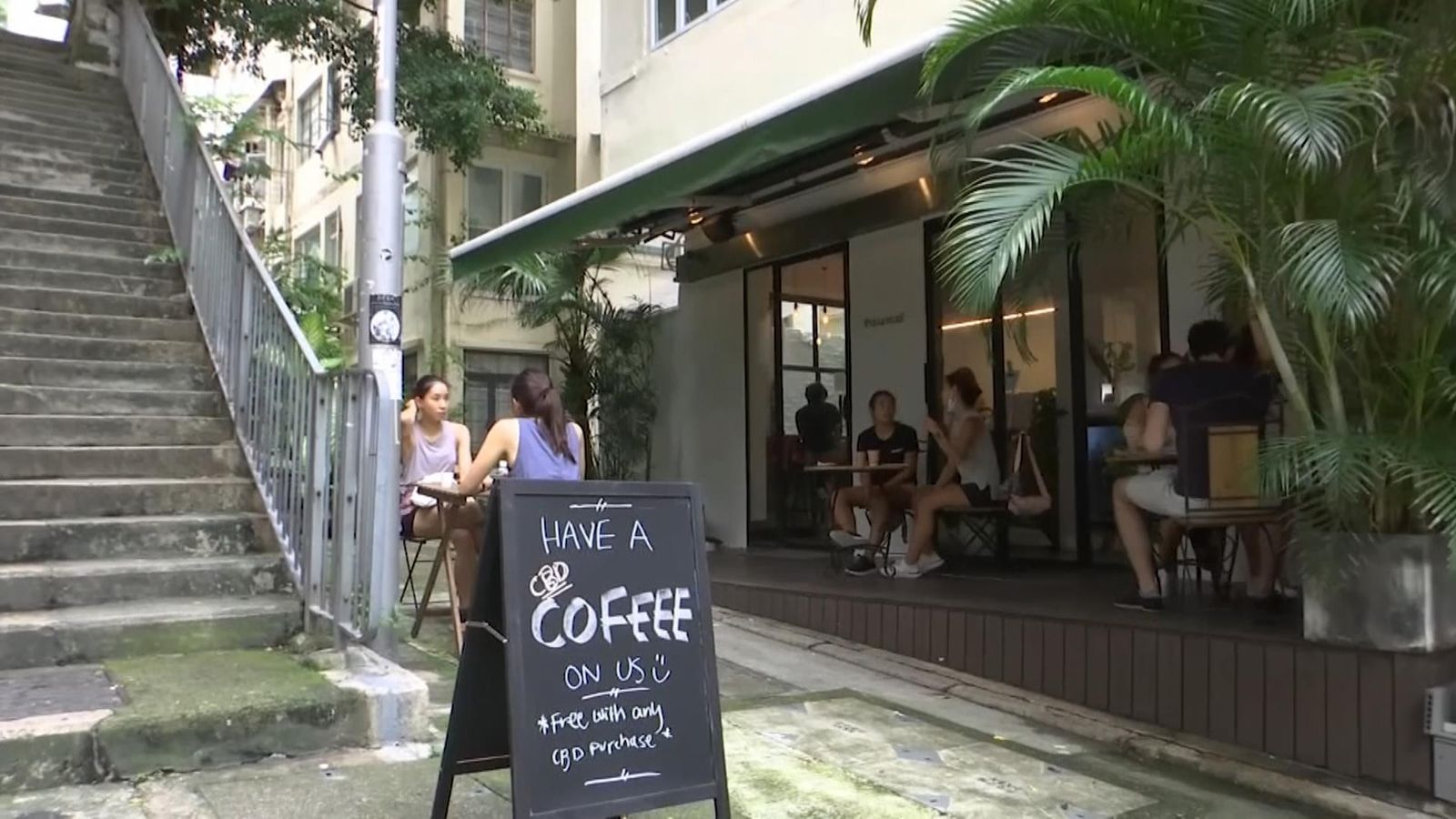 First CBD Café opens in Hong Kong, side-stepping cannabis law