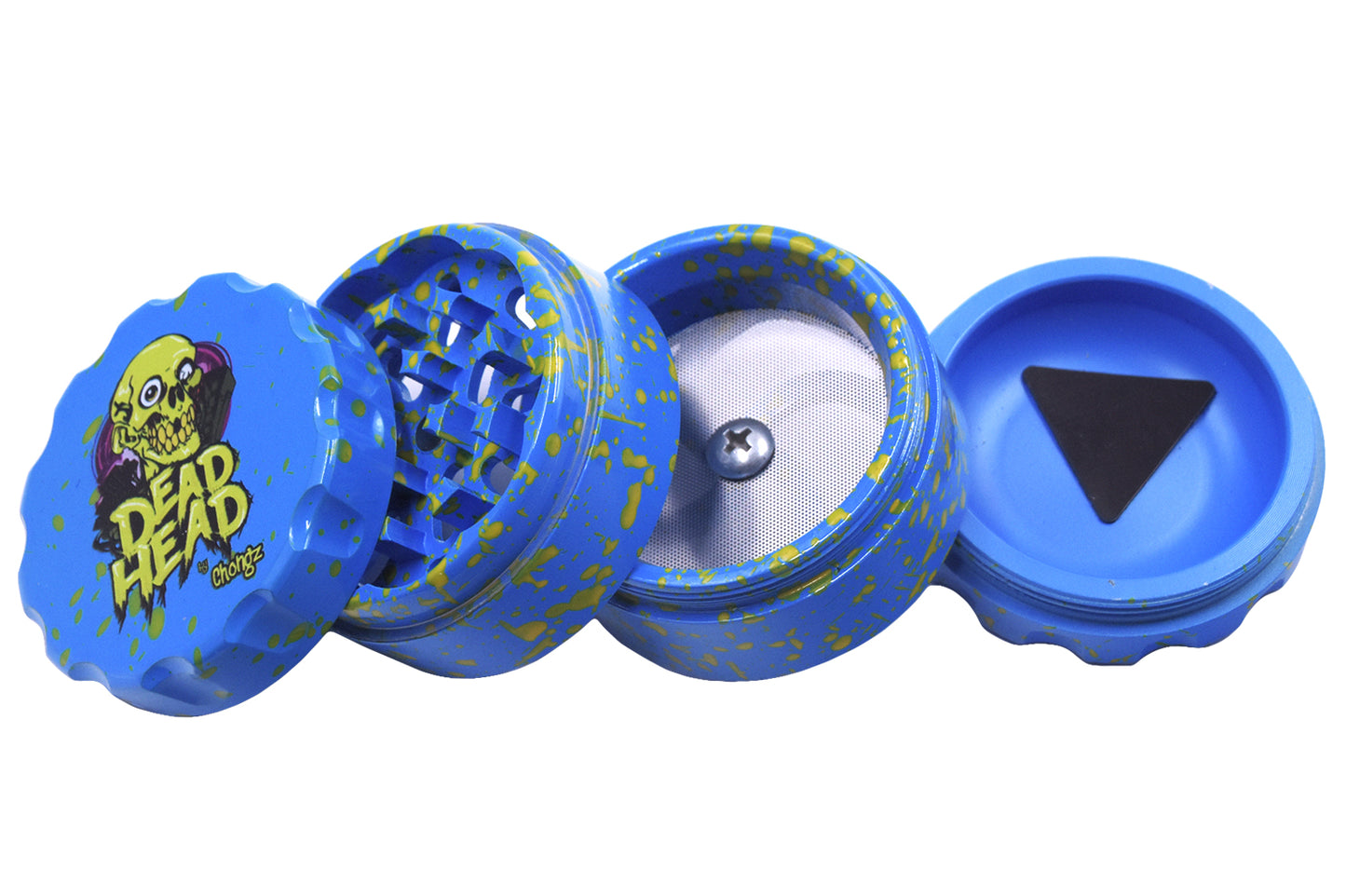 Chongz-"DEAD HEAD" 4 Part Metal Herb Grinder