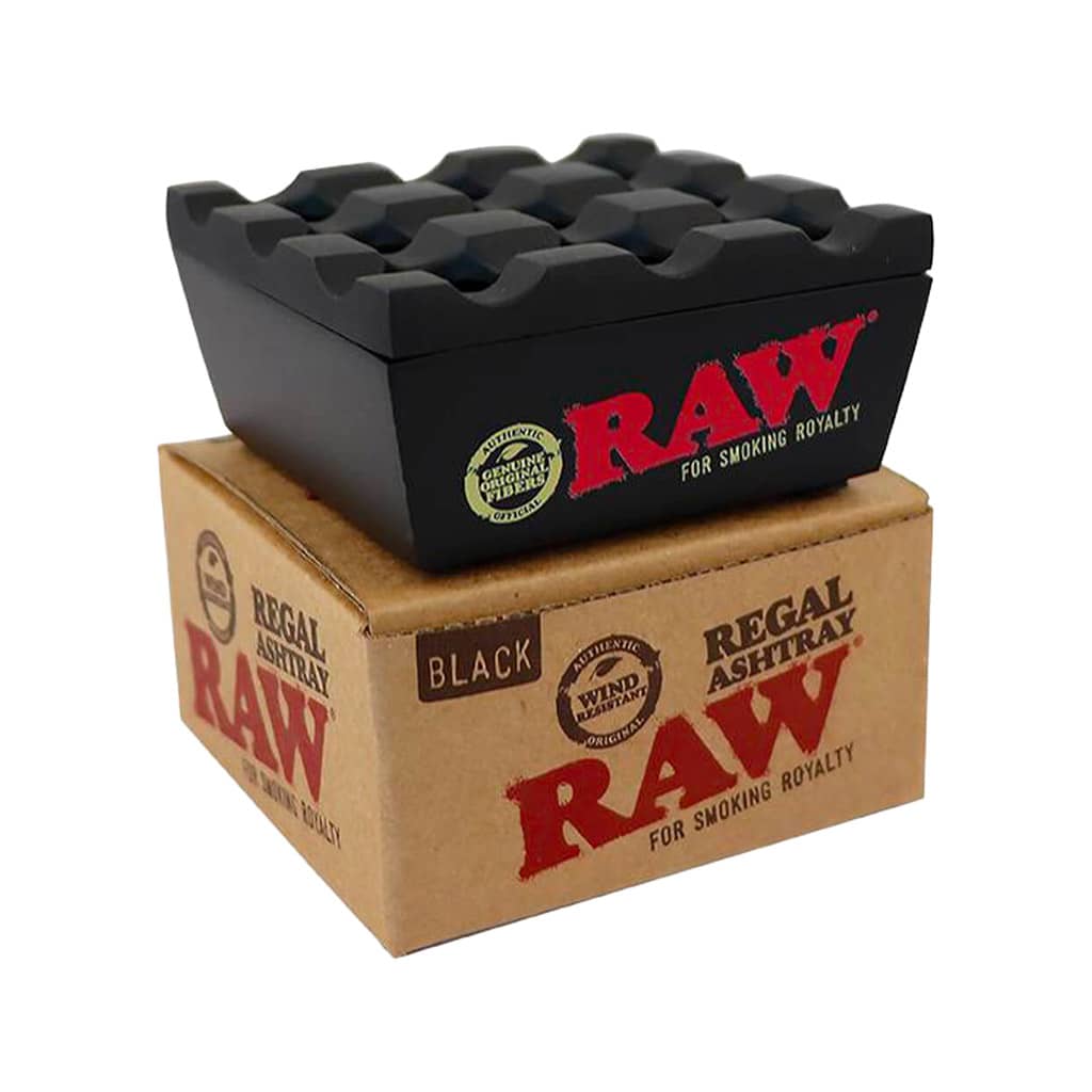 Raw Black Regal Windproof Ashtray