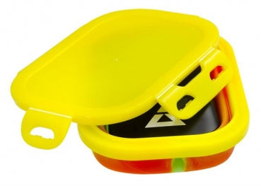 On Balance SBM 100g x0.01g Mini Silicone Bowl Digital Pocket Scale Rasta Colours