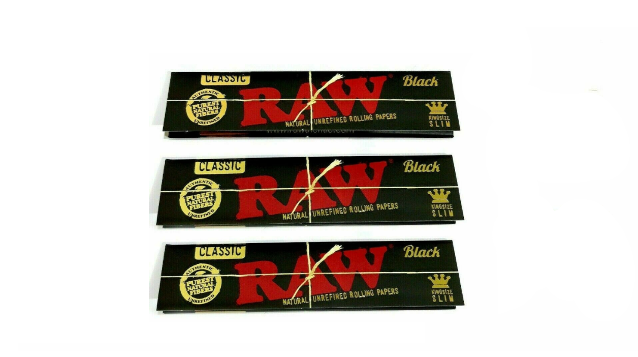Raw Blacks Classic King size Papers