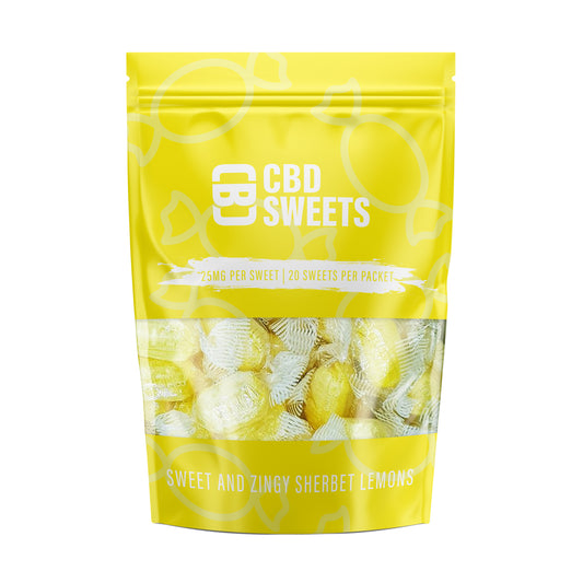 Sweets - CBD Sherbet Lemons 500mg