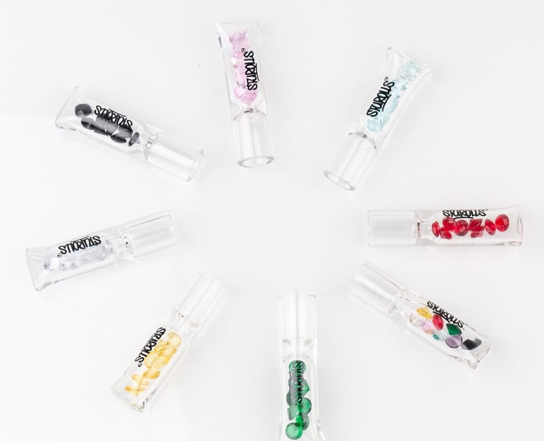 STUROLLS GLASS DIAMOND FILTER TIP