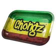 Chongz Tray - Rasta Design Small