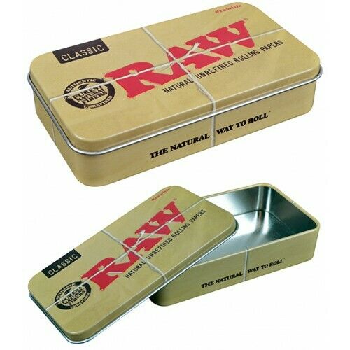 Raw Classic Metal Storage Tin