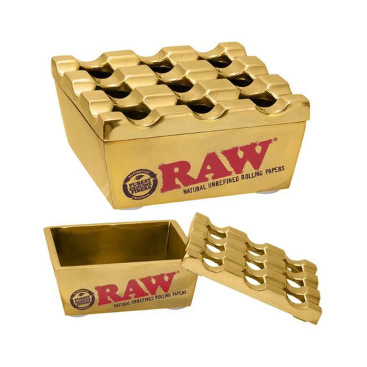 Raw Gold Regal Windproof Ashtray