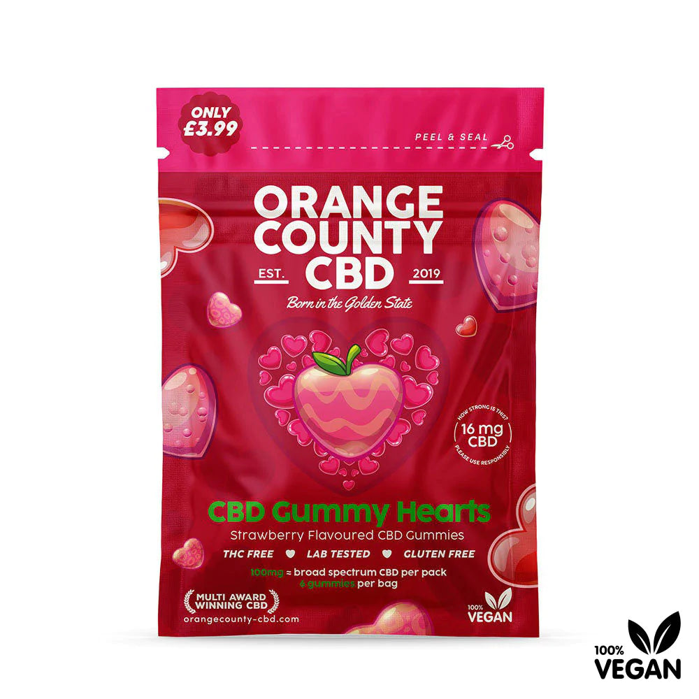 CBD Gummy Hearts Mini Grab Bag 