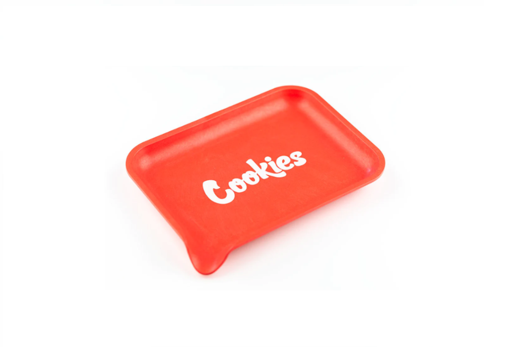 Santa Cruz - Cookies Hemp Rolling Tray (Red)