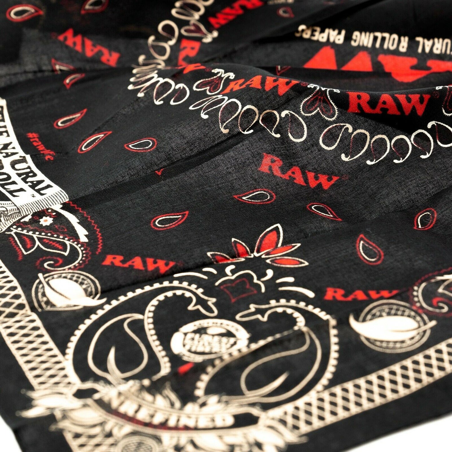 Raw Bandana Headwear Scarf