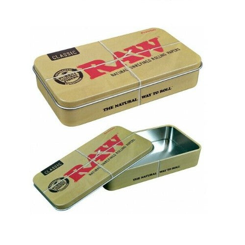 Raw Classic Metal Storage Tin